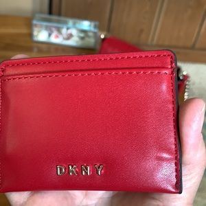 DKNY Red Cardholder